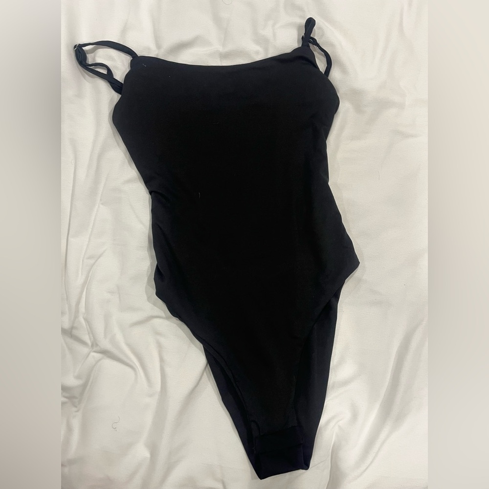 Black adika body suit never worn size small